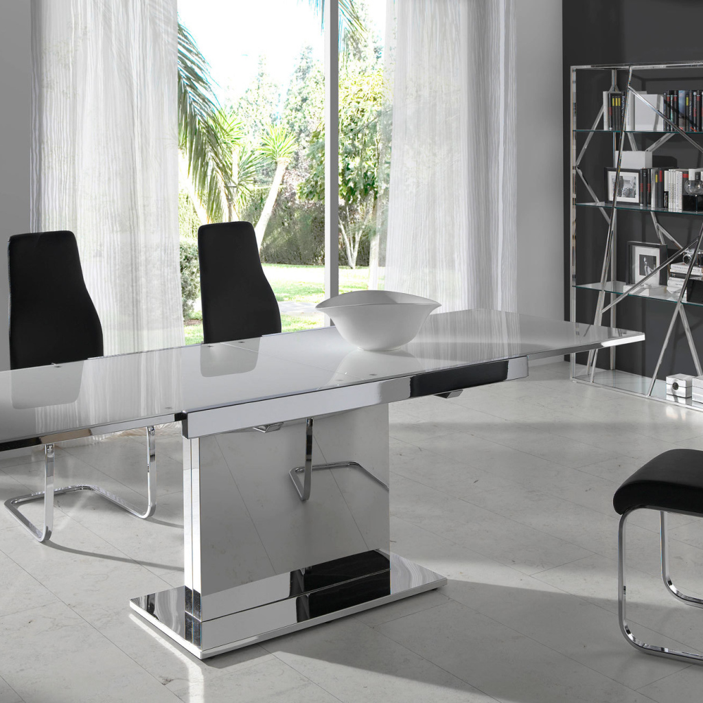 Столовая в стиле хайтек