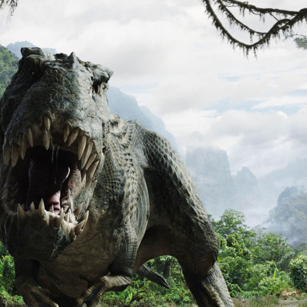 Динозавр в горах