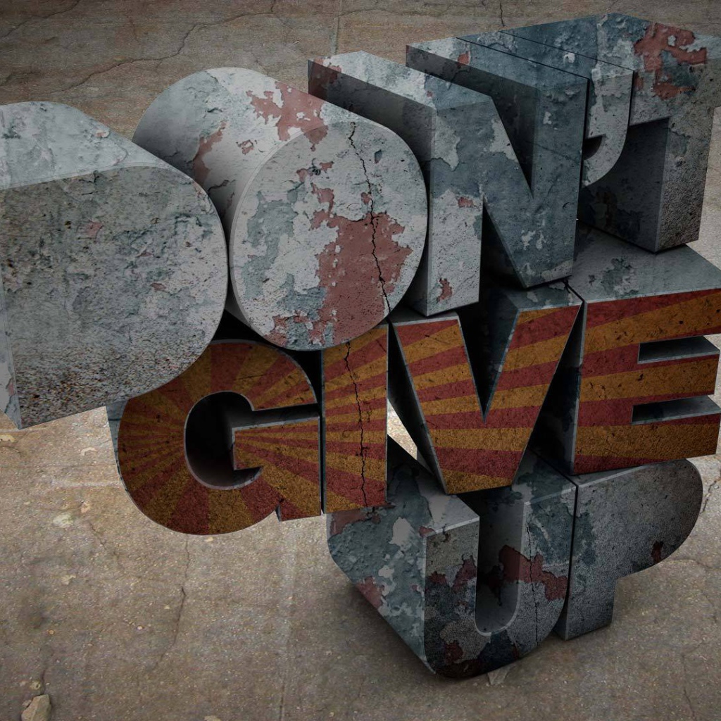 Не сдавайся