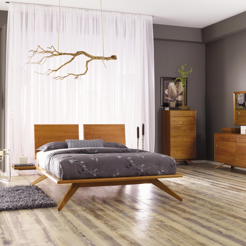 Легкий стиль в оформлении спальни