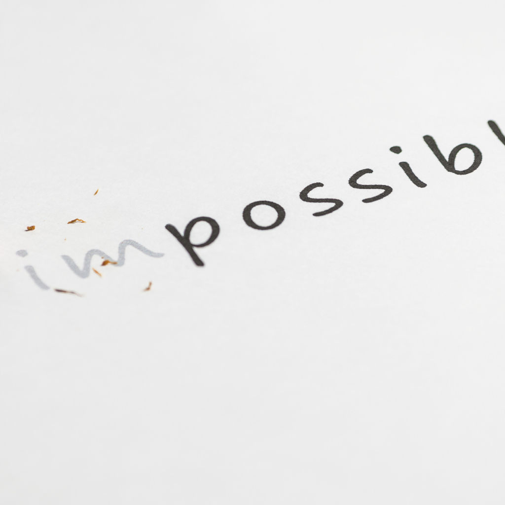 Сотри мысли что это невозможно