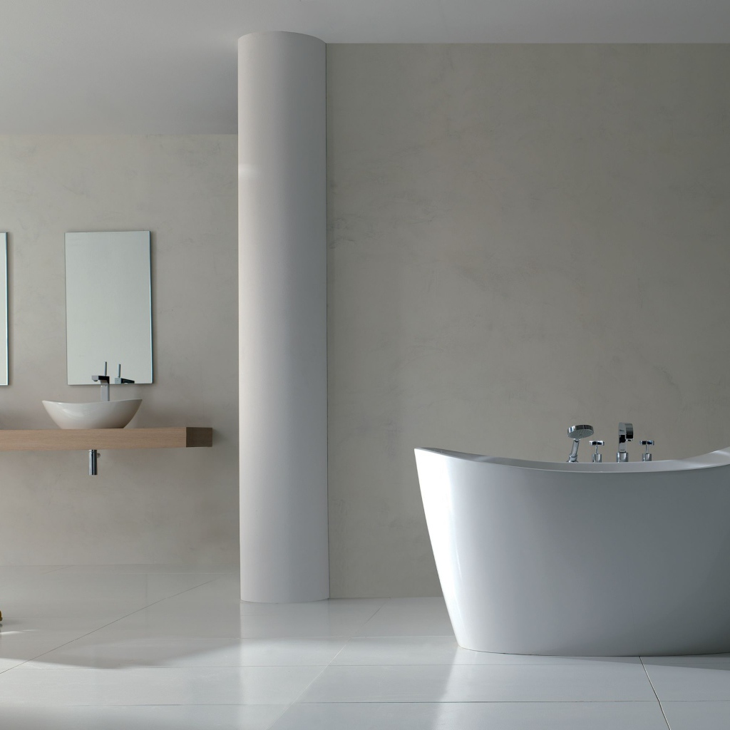 Модная дизайнерская ванная