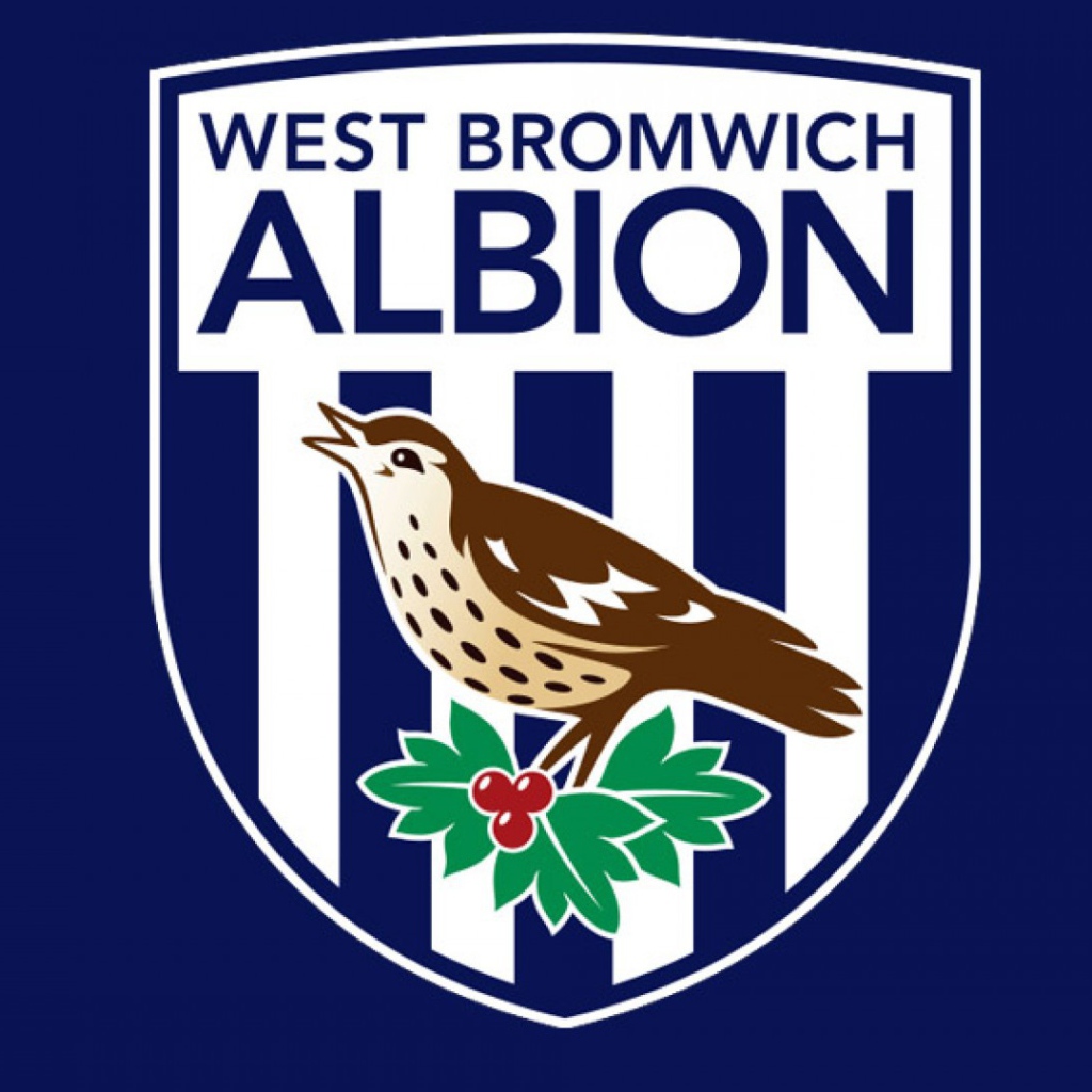 Футбольный клуб Англии Вест Бромвич Альбион