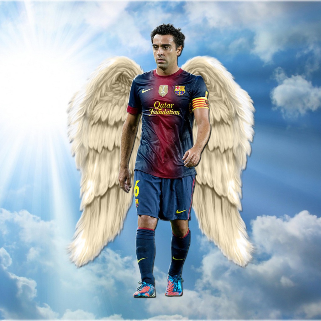 Футболист с крыльями