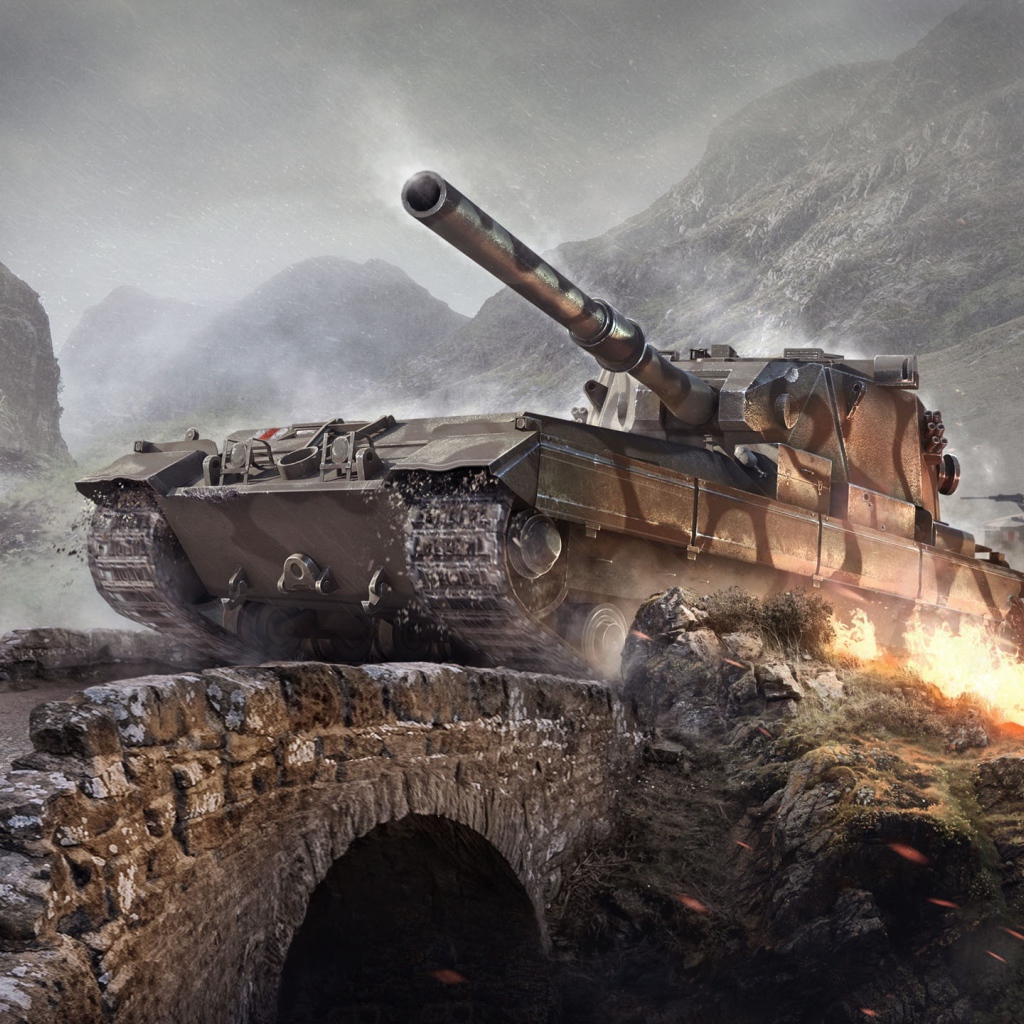 Танк Fv215b 183 в игре World of tanks