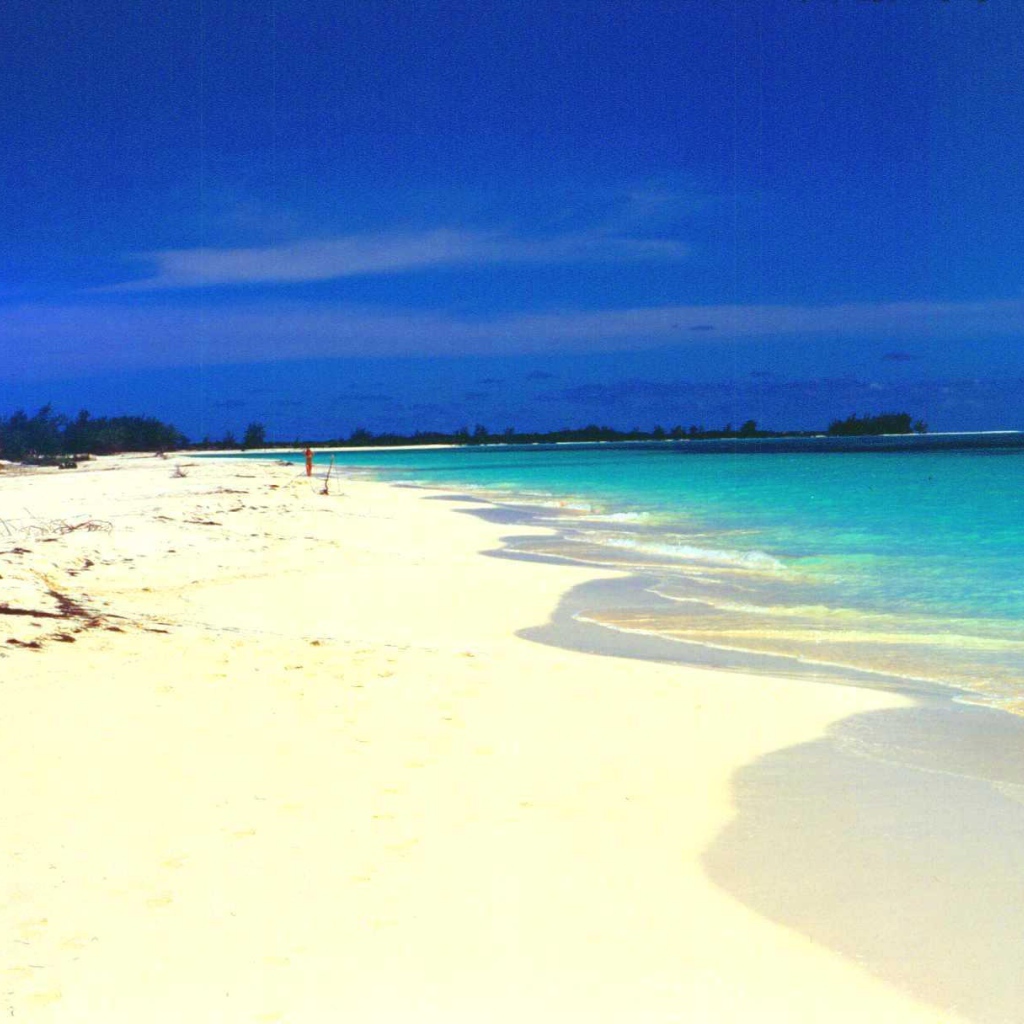 Золотой пляж на курорте Кайо Санта Мария, Куба