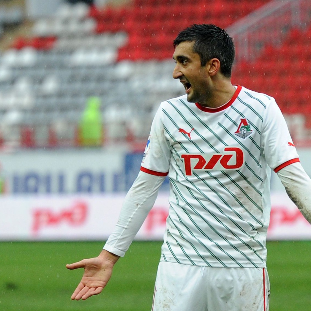 Александр Самедов полузащитник Локомотива