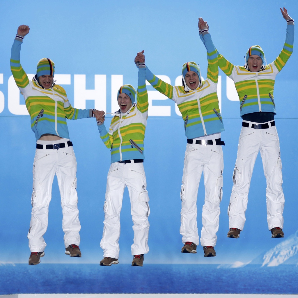 Маринус Краус немецкий прыгун на лыжах с трамплина золотая медаль на олимпиаде в Сочи 2014 год
