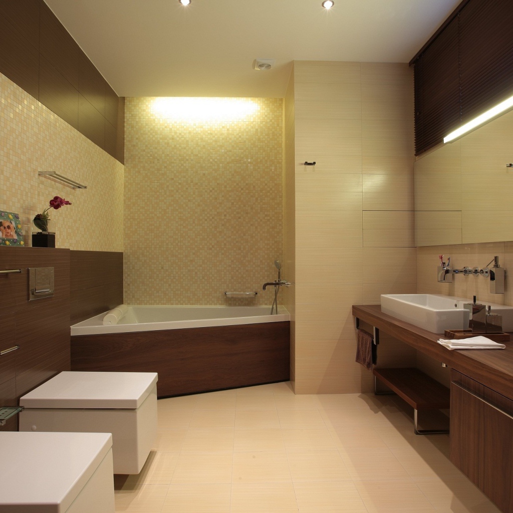 Аккуратная ванная комната