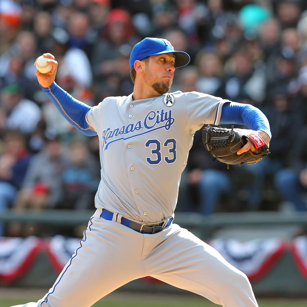 На бейсболе с Джеймсом Шелдс