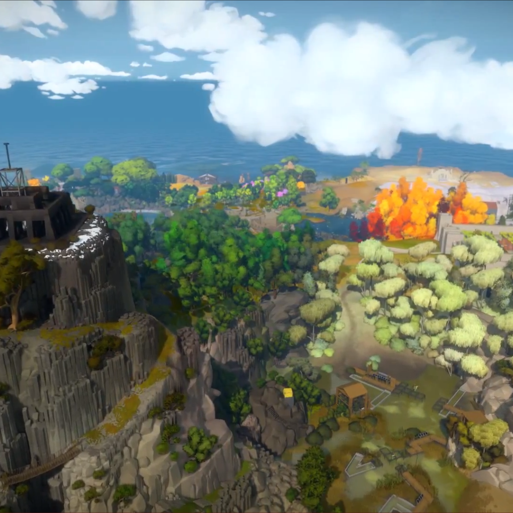 Панорама игры The Witness