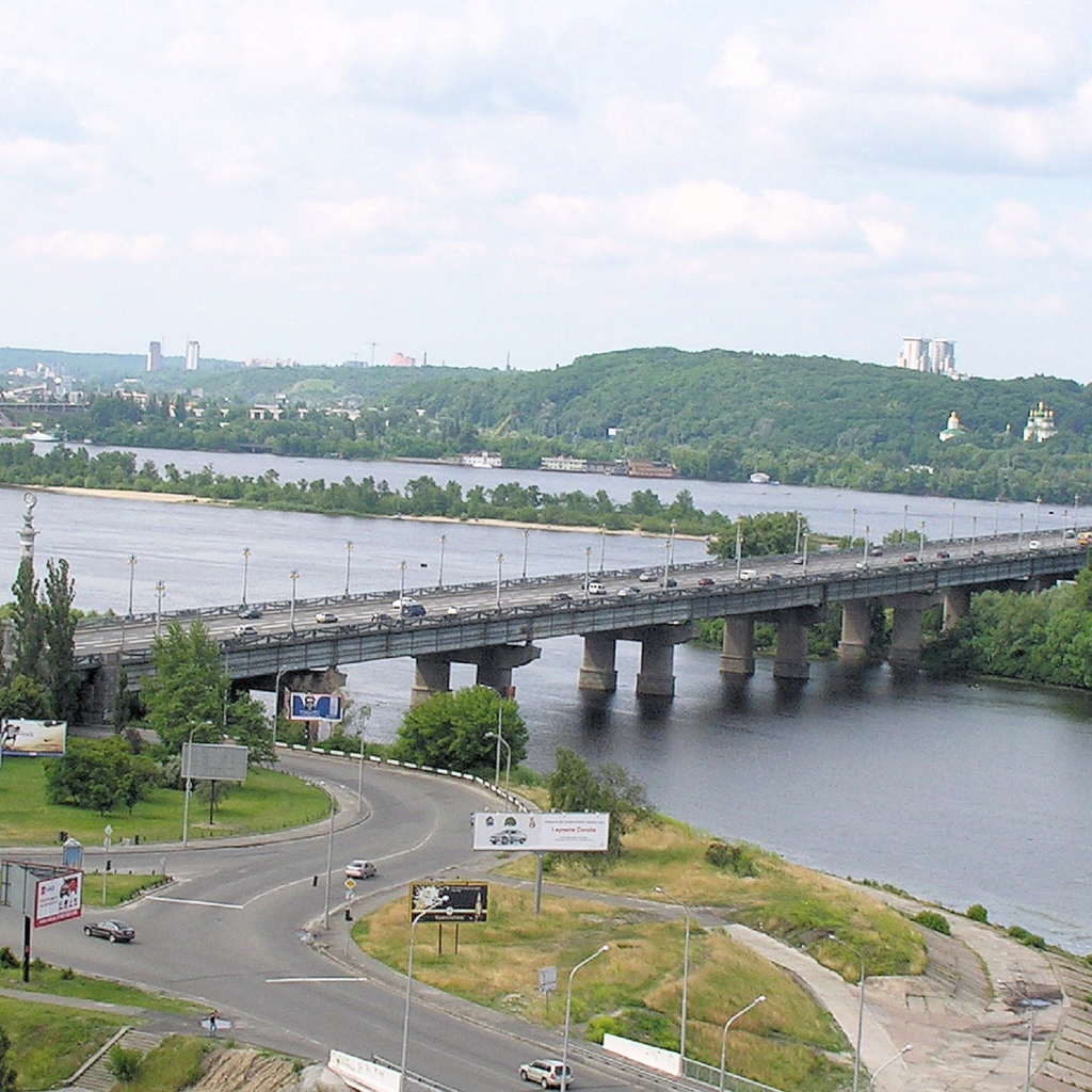 Мост Патона в Киеве