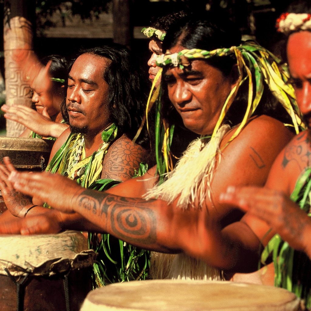 Полинезийские татуировки на руках