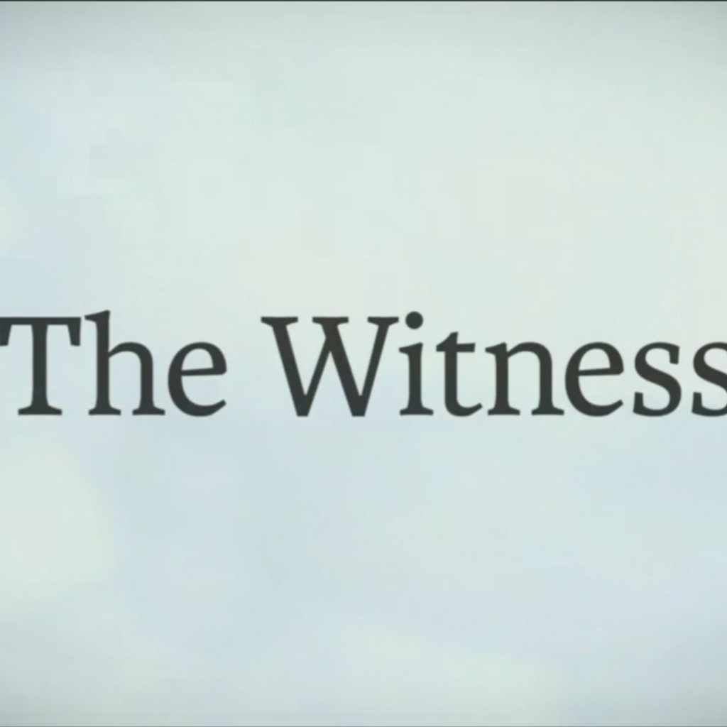 Постер игры The Witness