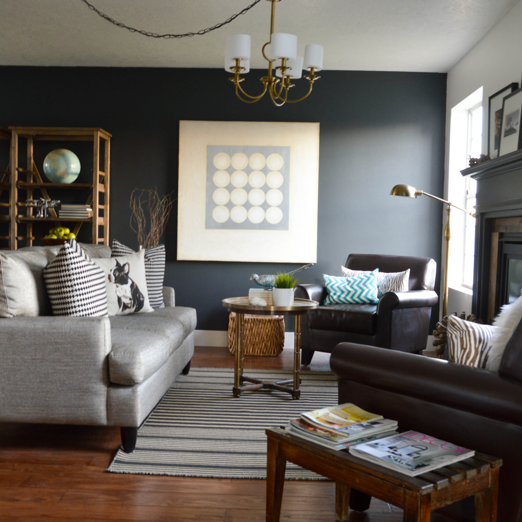 Дизайнерское оформление гостиной