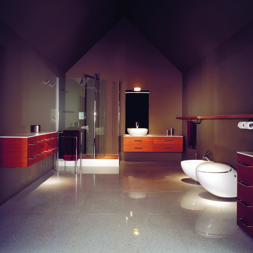 Романтическая атмосфера в ванной