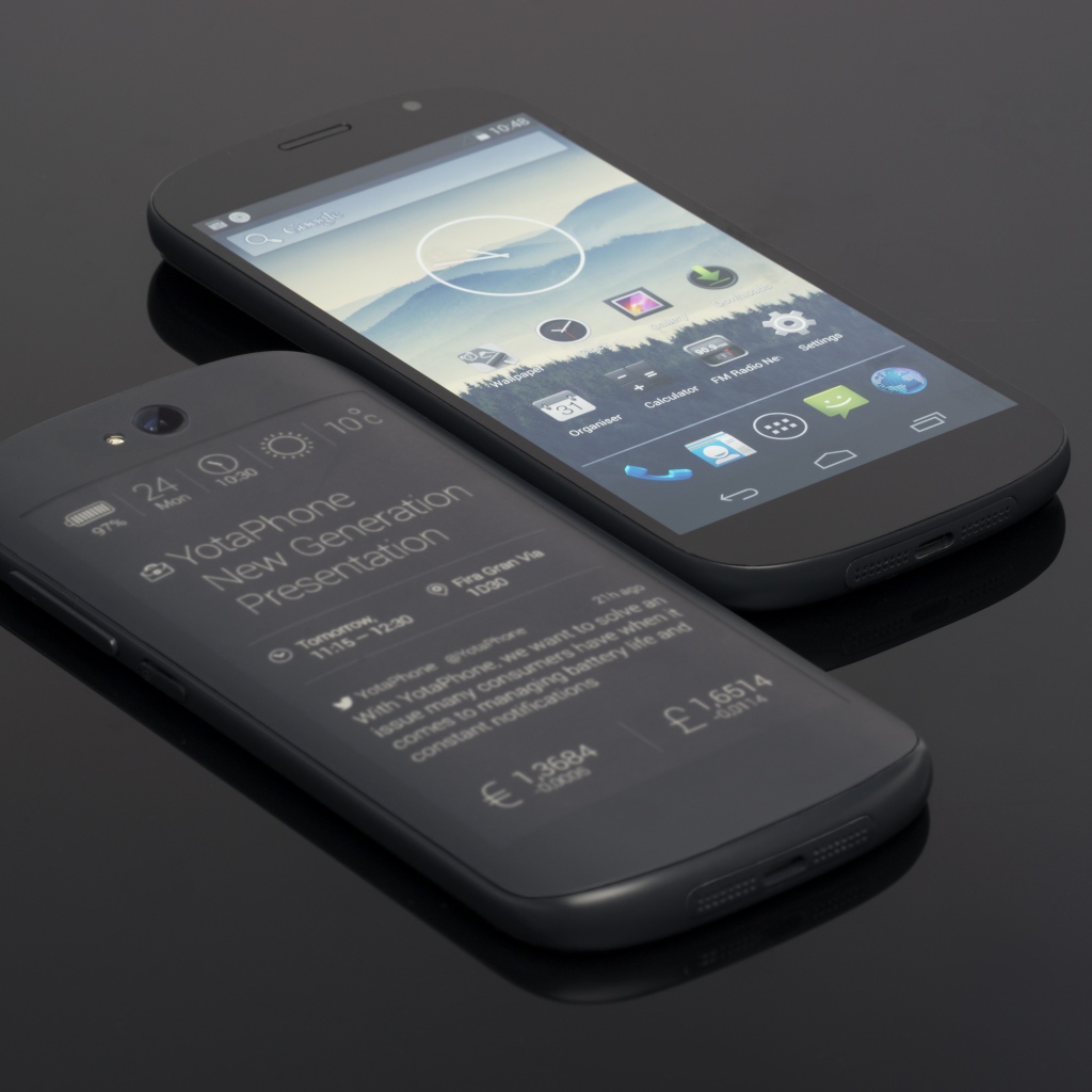 Новый российский смартфон YotaPhone 2
