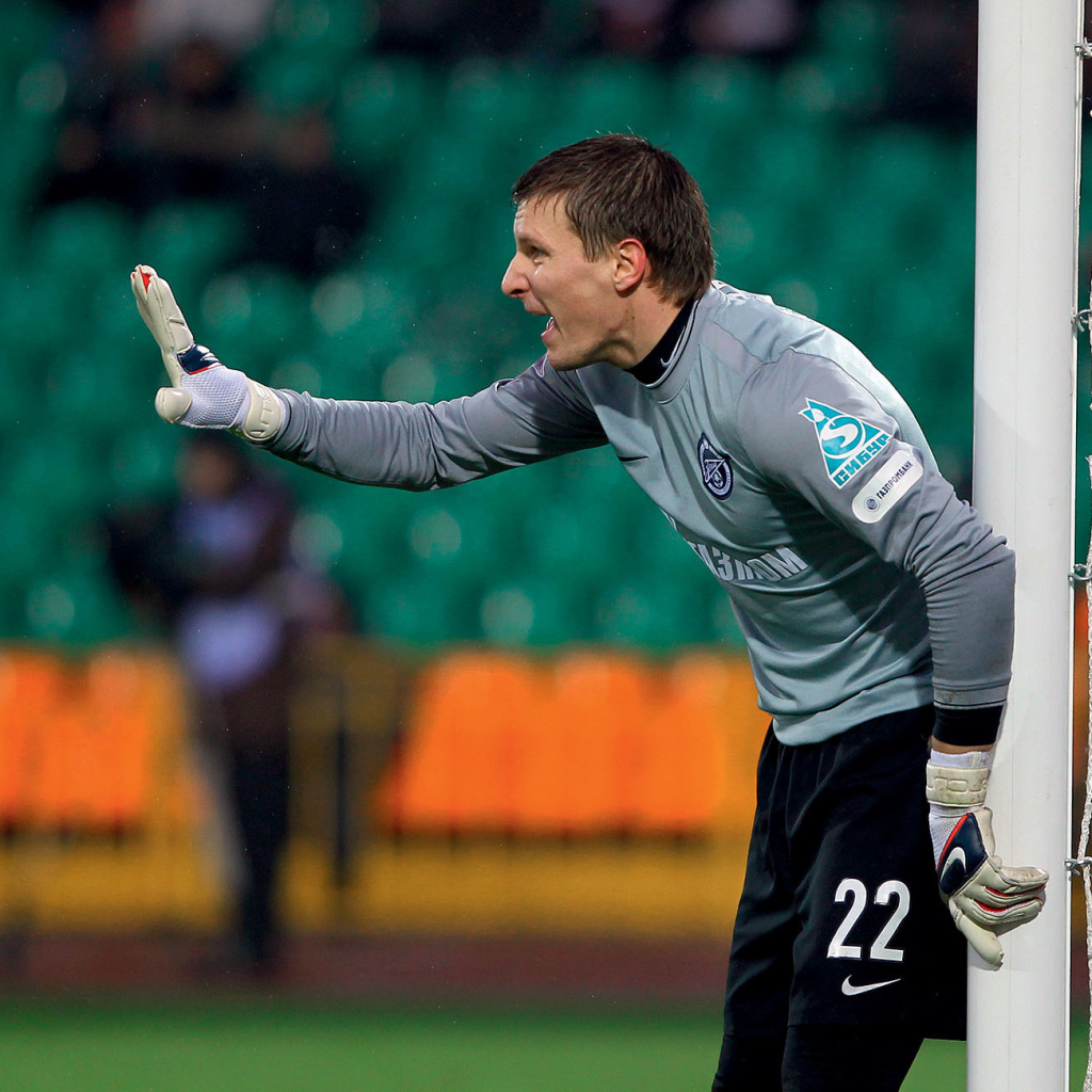 Российский футболист Игорь Усминский