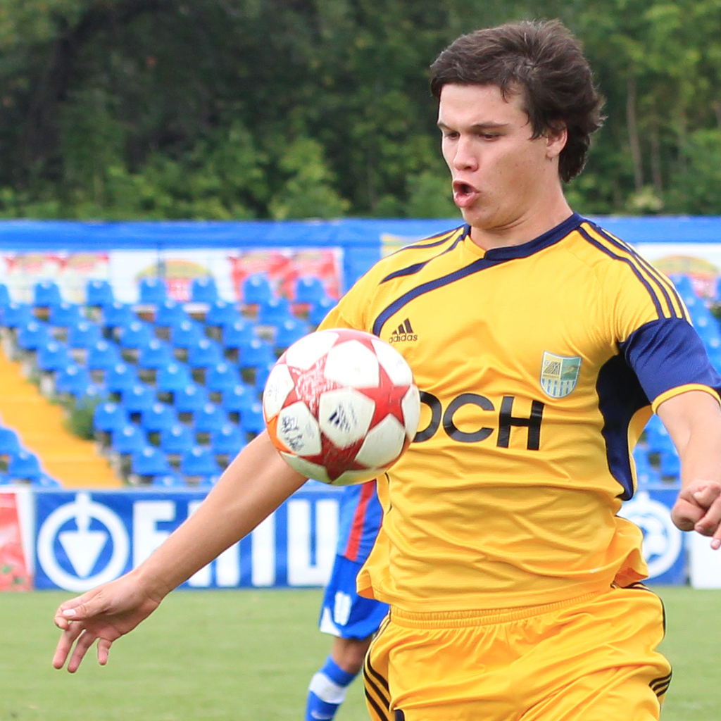 Российский футболист Сергей Ткачев