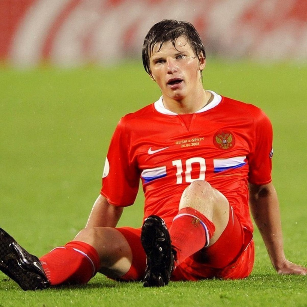 Игрок сборной России Андрей Аршавин