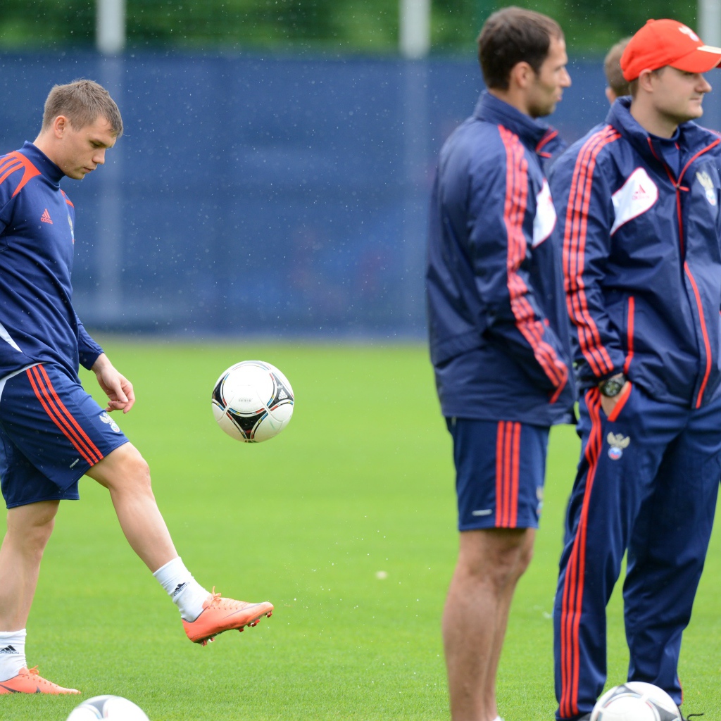 Игрок сборной России Марат Измайлов