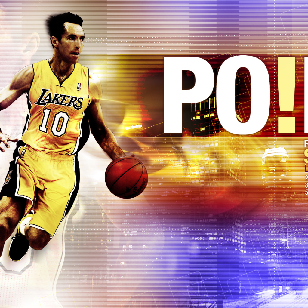 Стив Неш на баскетбольной площадке