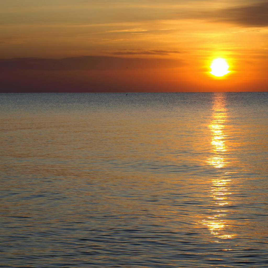 Закат над Черным морем Одесса