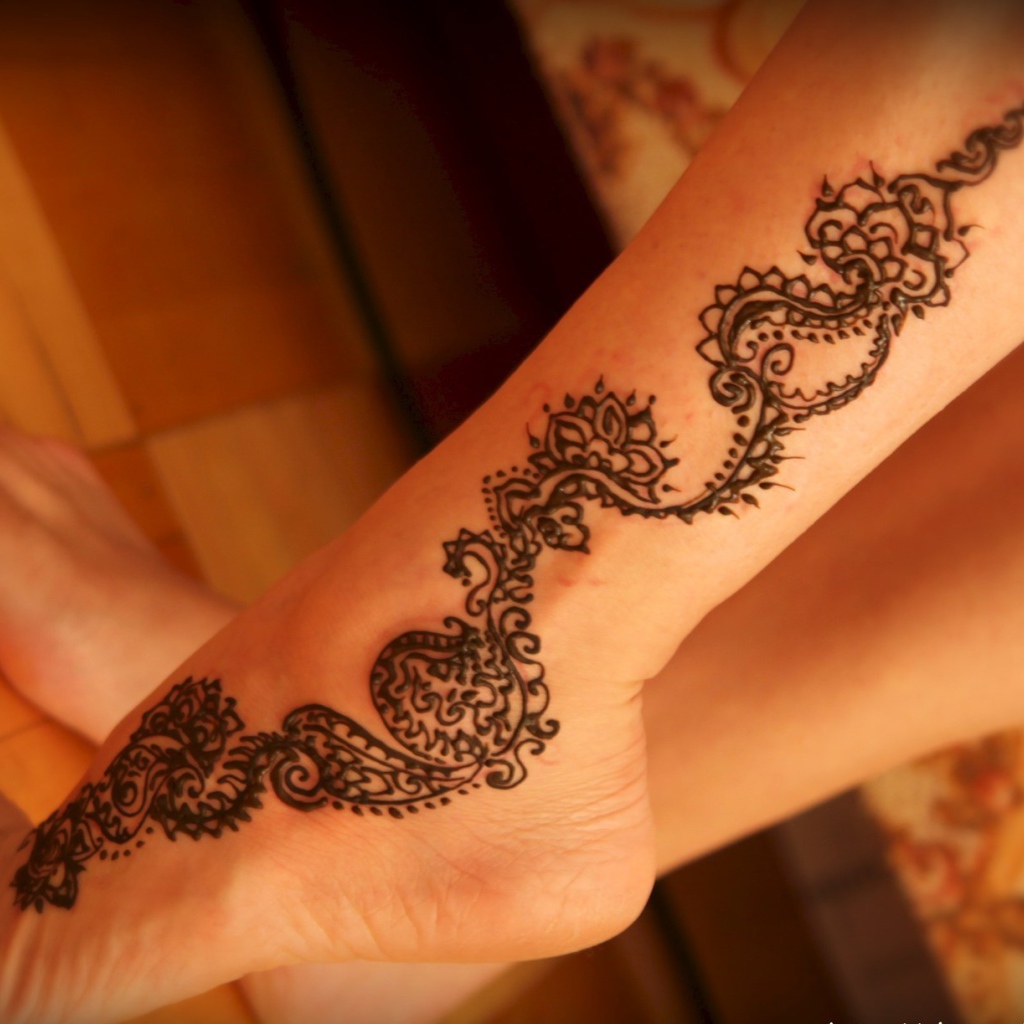 Татуировки на лодыжке