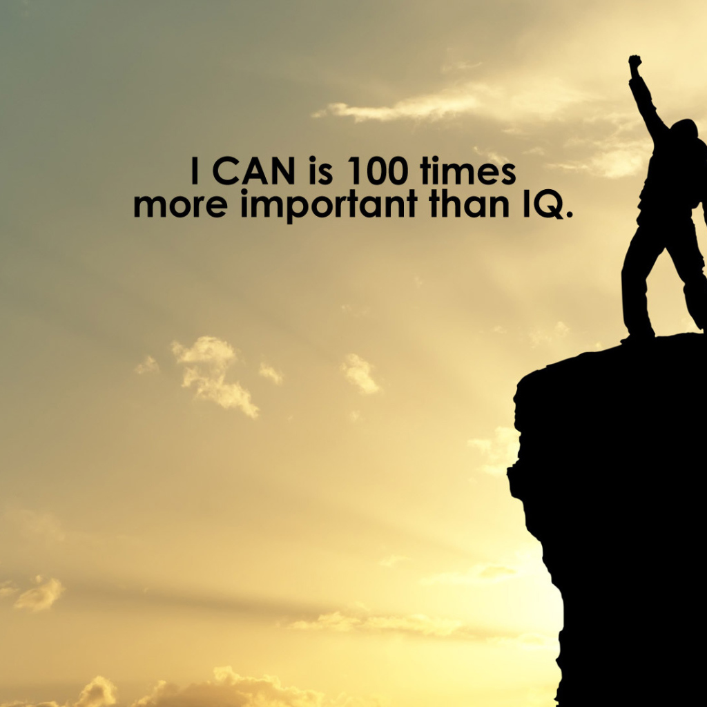 То что я могу, в 100 раз лучше Айкью