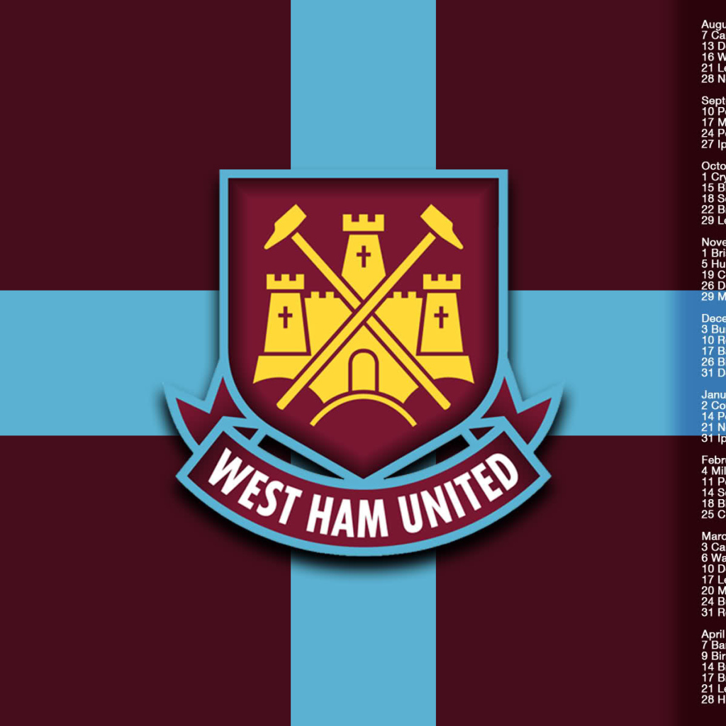 The beloved football club england West Ham united