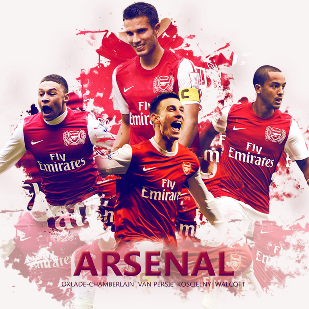 Возлюбленная футбольная команда Англии Арсенал