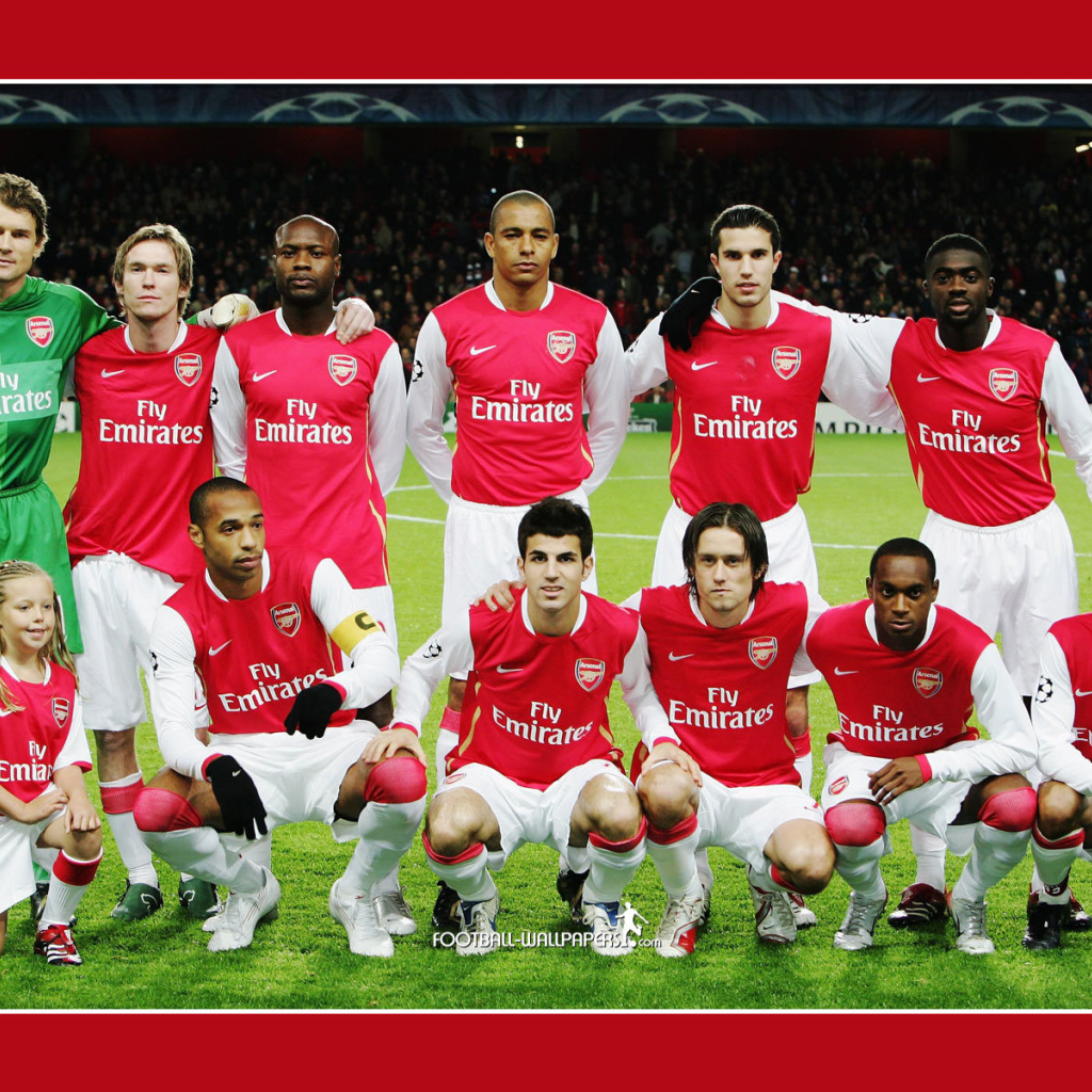 Лучшая футбольная команда Англии Арсенал