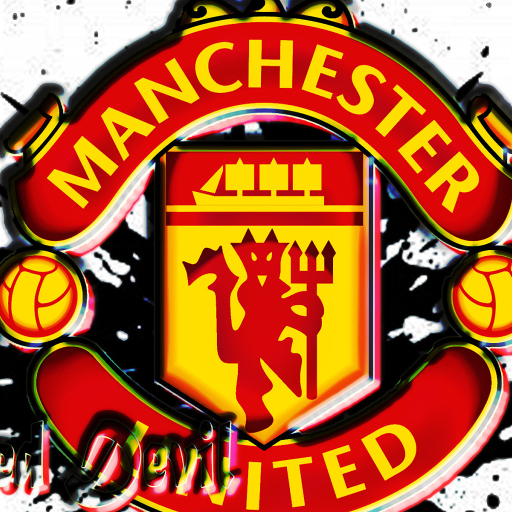 Известная команда Англии Манчестер Юнайтед