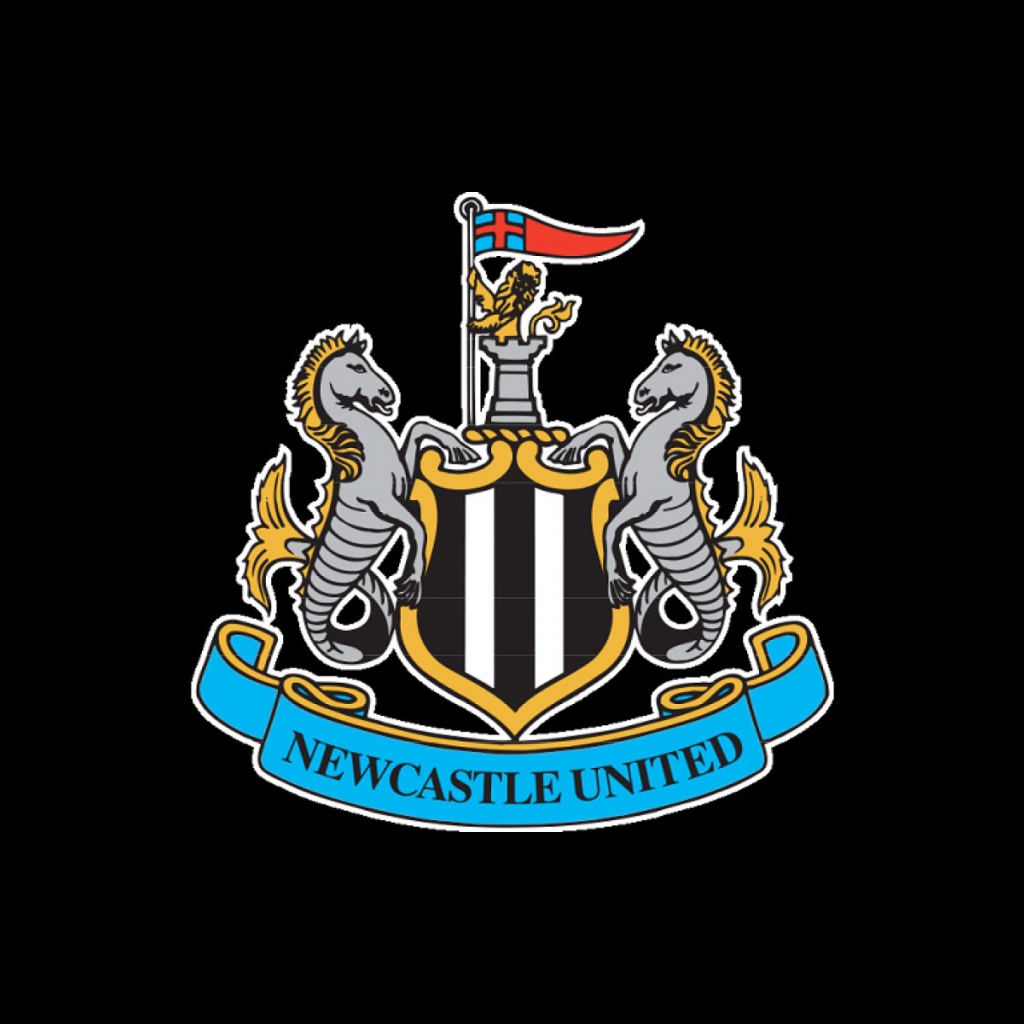 Известная команда Англии Ньюкасл Юнайтед