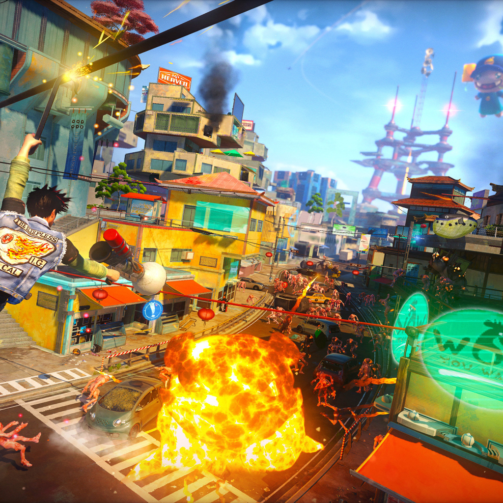 Мир игры Sunset Overdrive
