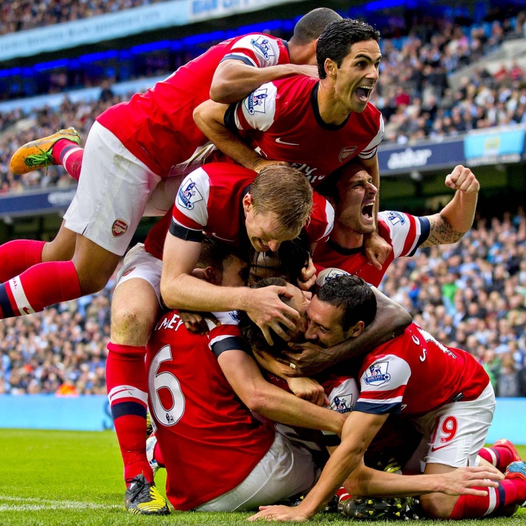 Радость победы Арсенал