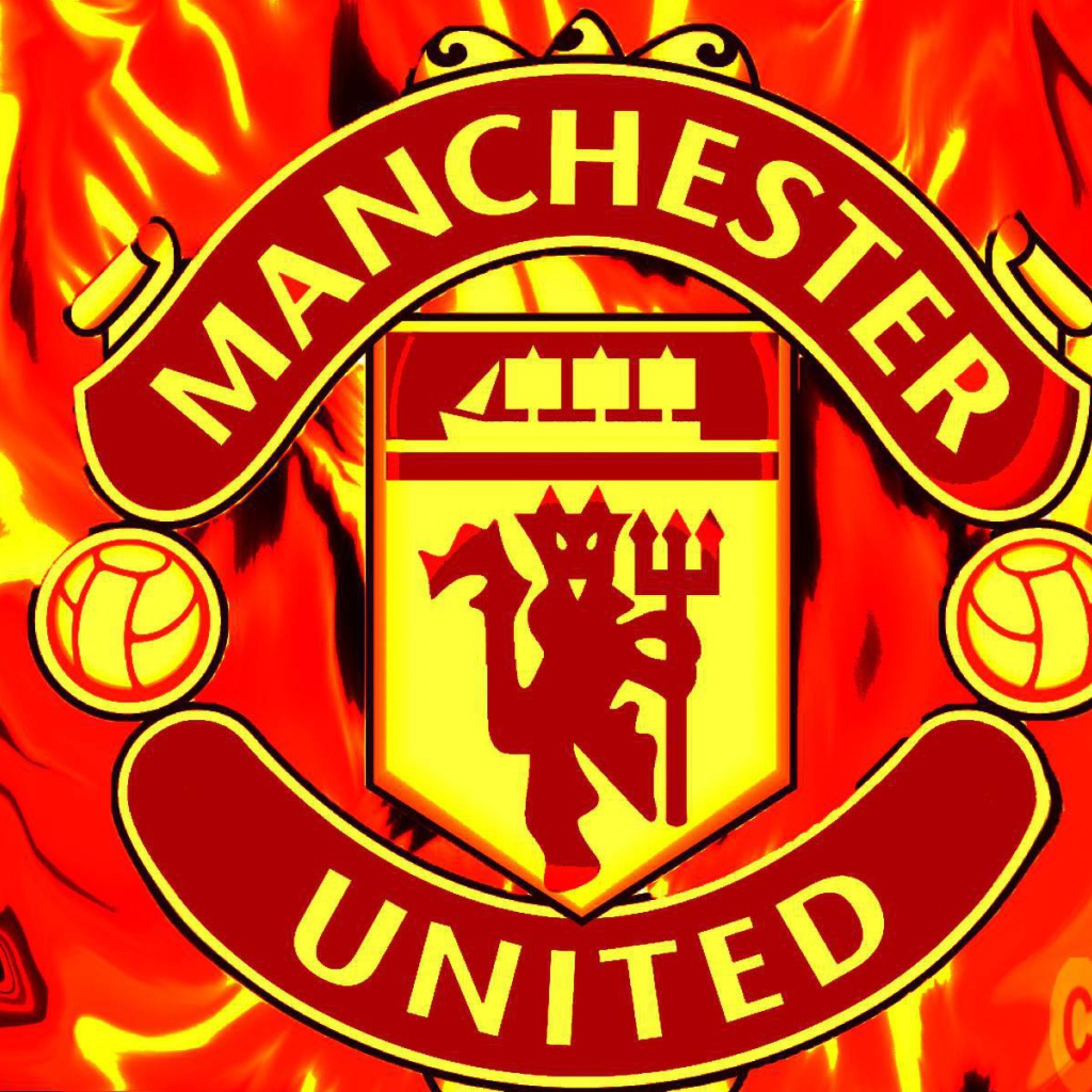 Популярная футбольная команда Манчестер Юнайтед
