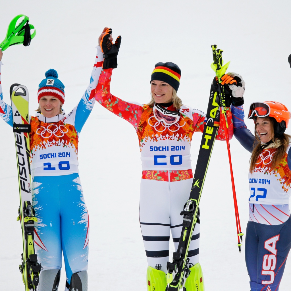 Обладательница серебряной и бронзовой медали в дисциплине горные лыжи Николь Хосп из Австрии