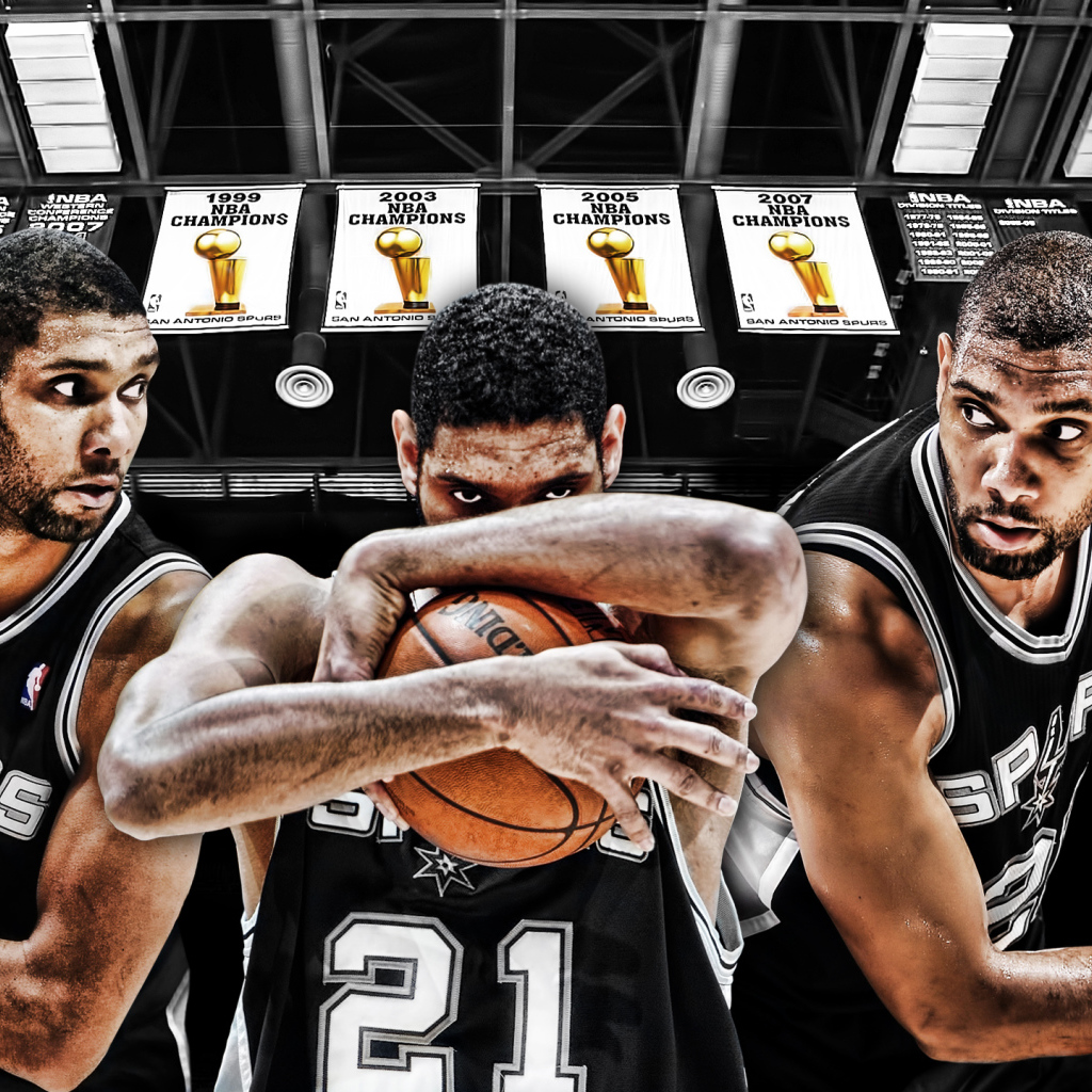 Тим Дункан в атаке