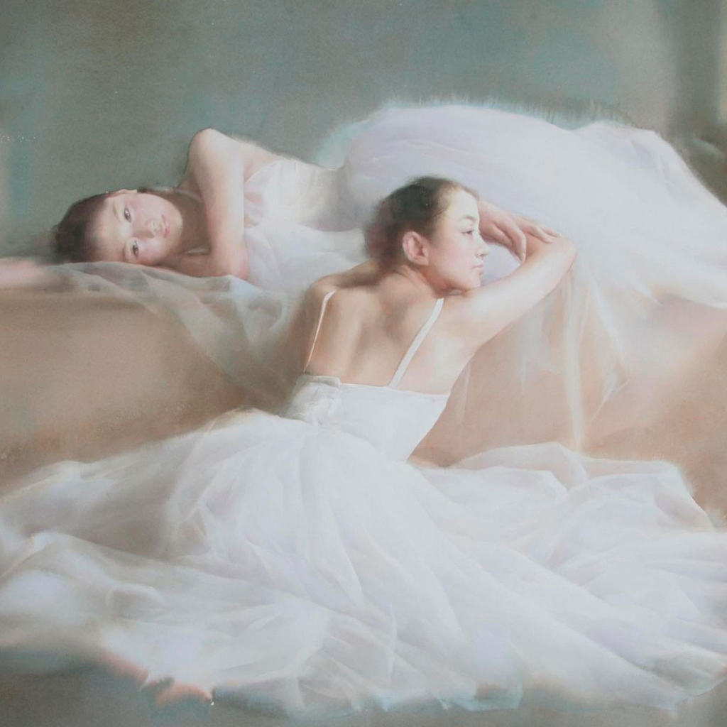 Две балерины отдыхают