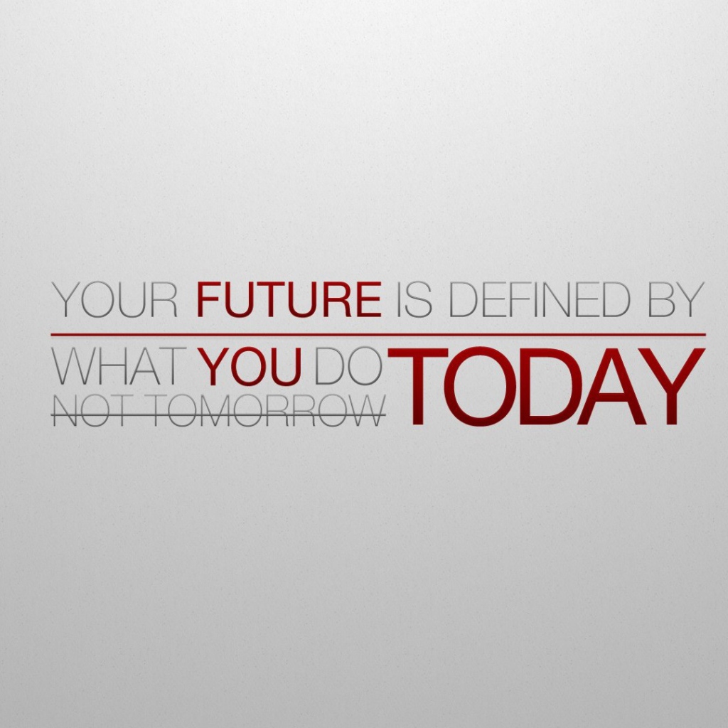 Твое будущее создается сегодня