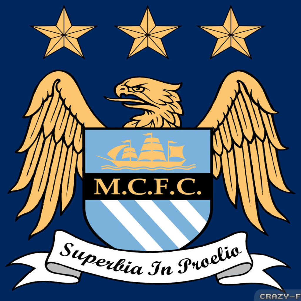 Известный Футбольный клуб Англии Манчестер Сити