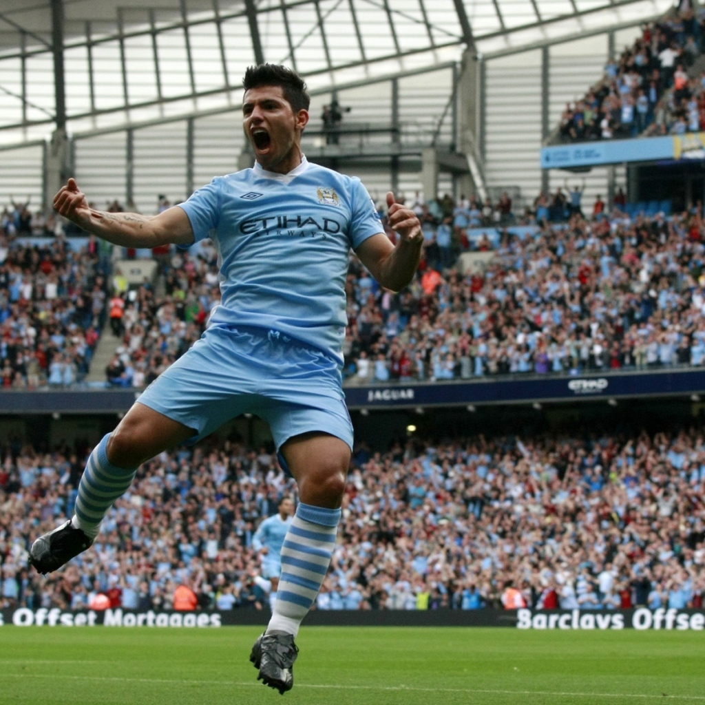 Знаменитая футбольная команда Англии Манчестер Сити
