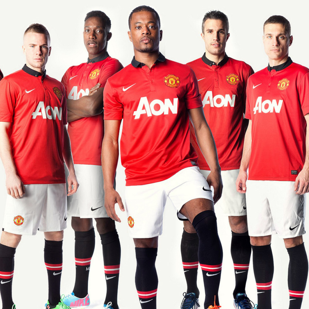 Известная команда Манчестер Юнайтед