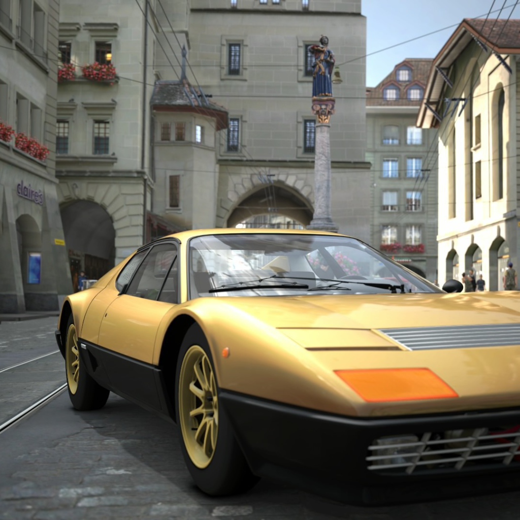 Город Берн в игре GT5