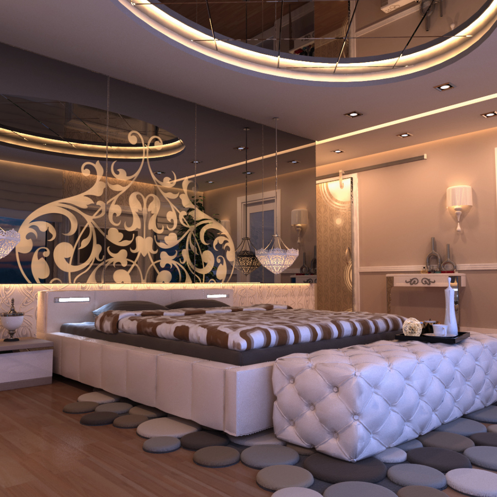 Спальня в стиле Стамбул
