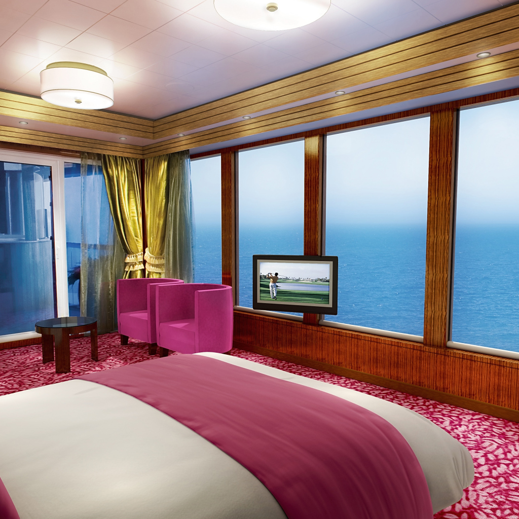 Розовая спальня