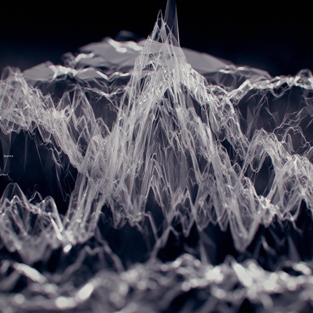 3Д модель горной местности