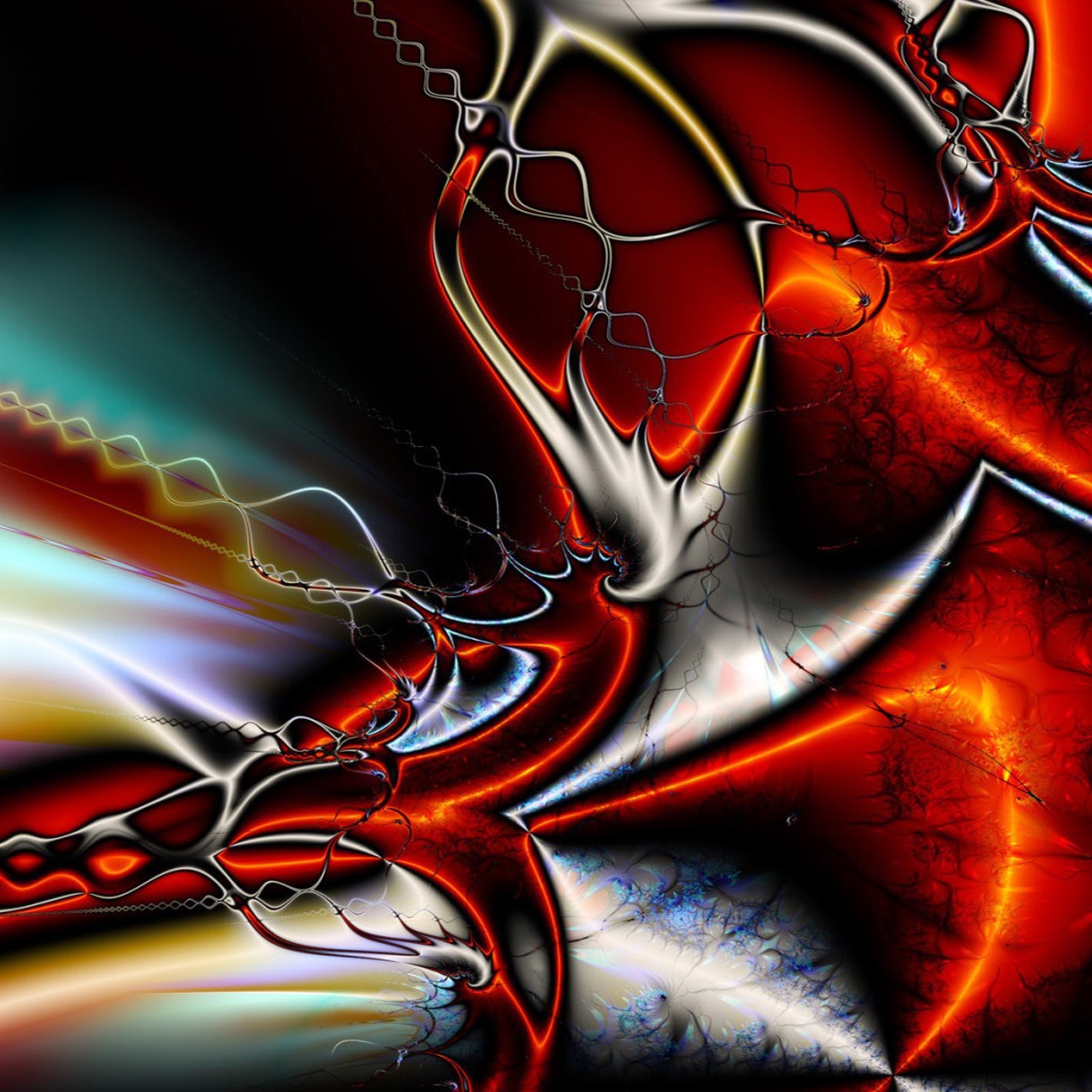 Абстрактная фантазия художника