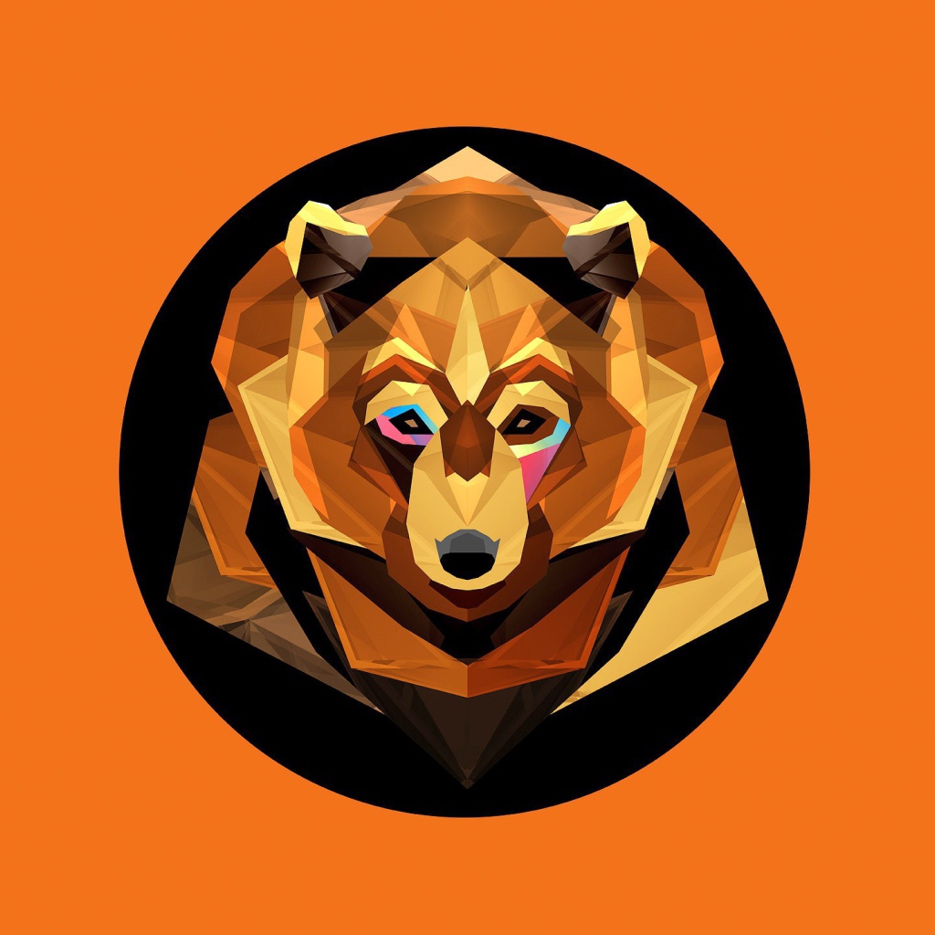 Медведь, 3-Д модель